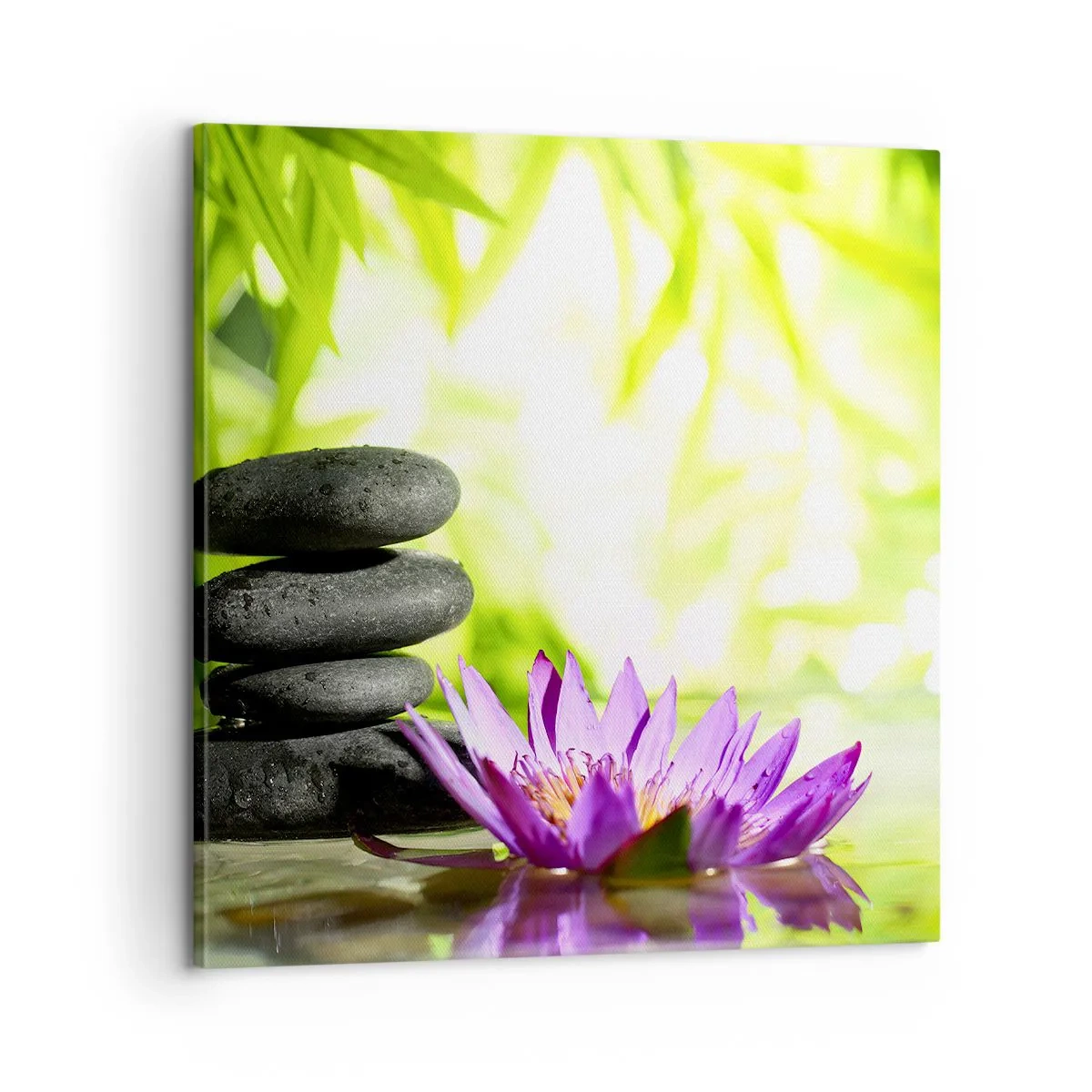 Canvas picture - In a Bamboo Grove - 60x60 cm