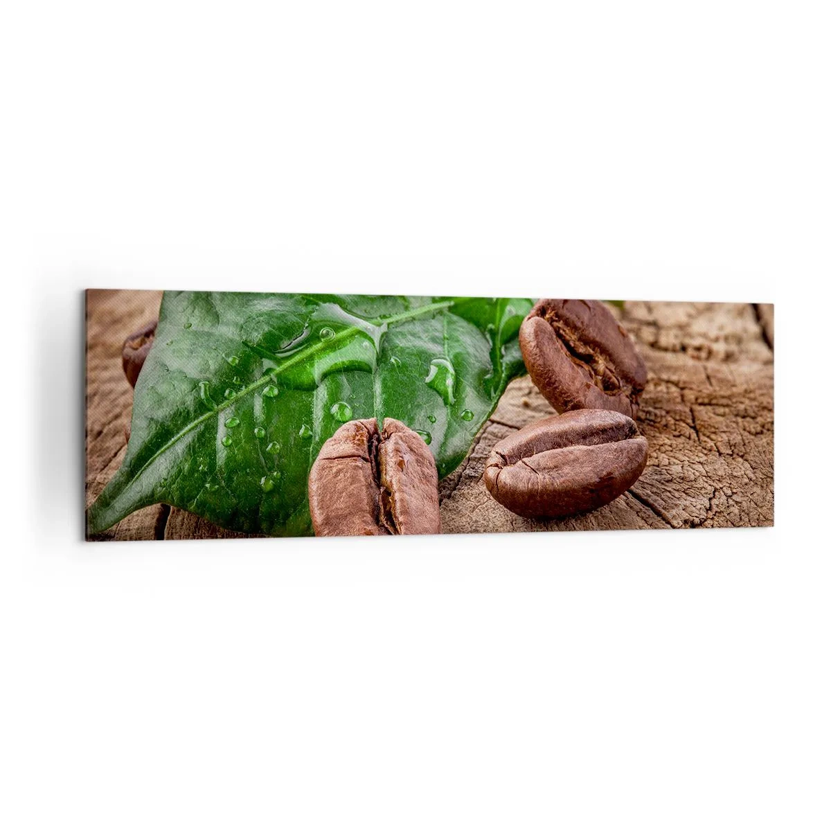 Canvas picture - Really Black - 160x50 cm