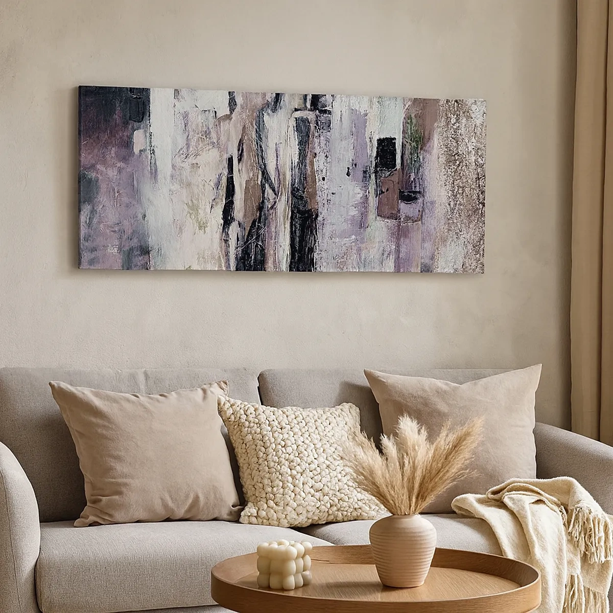 Canvas picture - Mysterious Trio - 30x30 cm