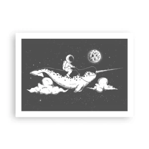 Poster - Space Rider - 70x50 cm