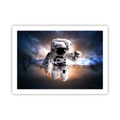 Poster - Greetings from Space - 70x50 cm