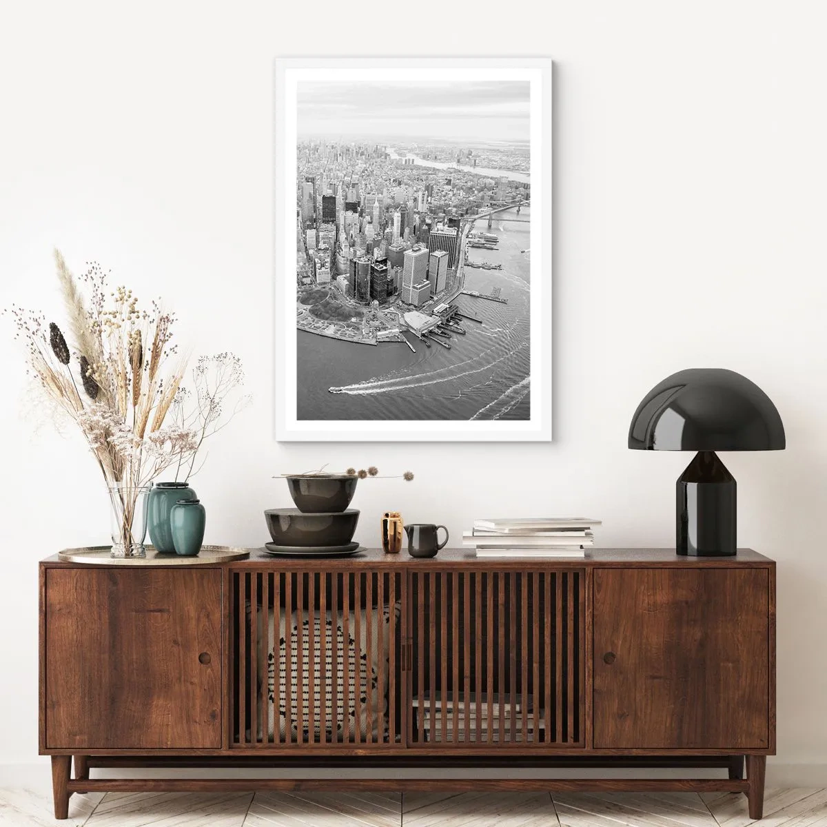 Poster in white frmae - How Not to Love It? - 70x100 cm