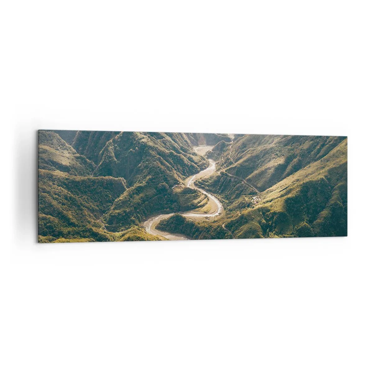 Canvas picture - Straight from the Heart of the Mountains - 160x50 cm