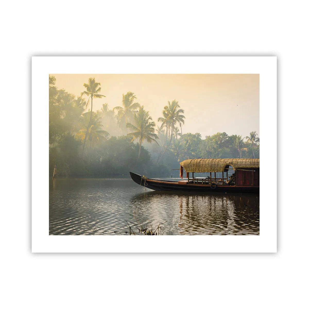 Poster - House on the River - 50x40 cm