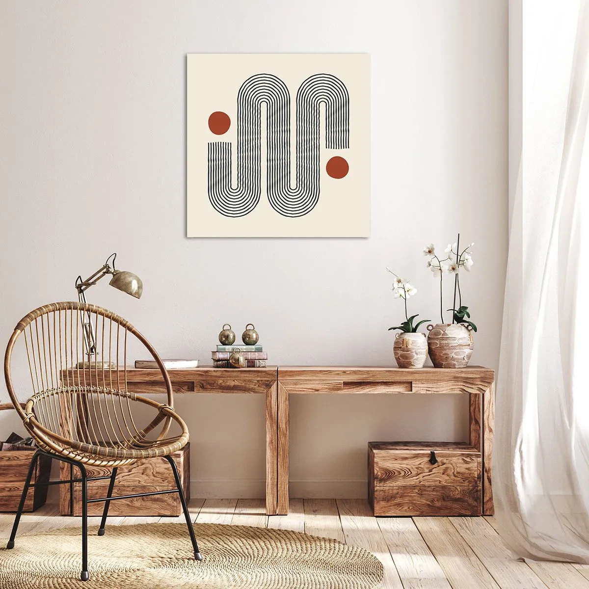 Canvas picture - From Beginning till the End - 50x50 cm