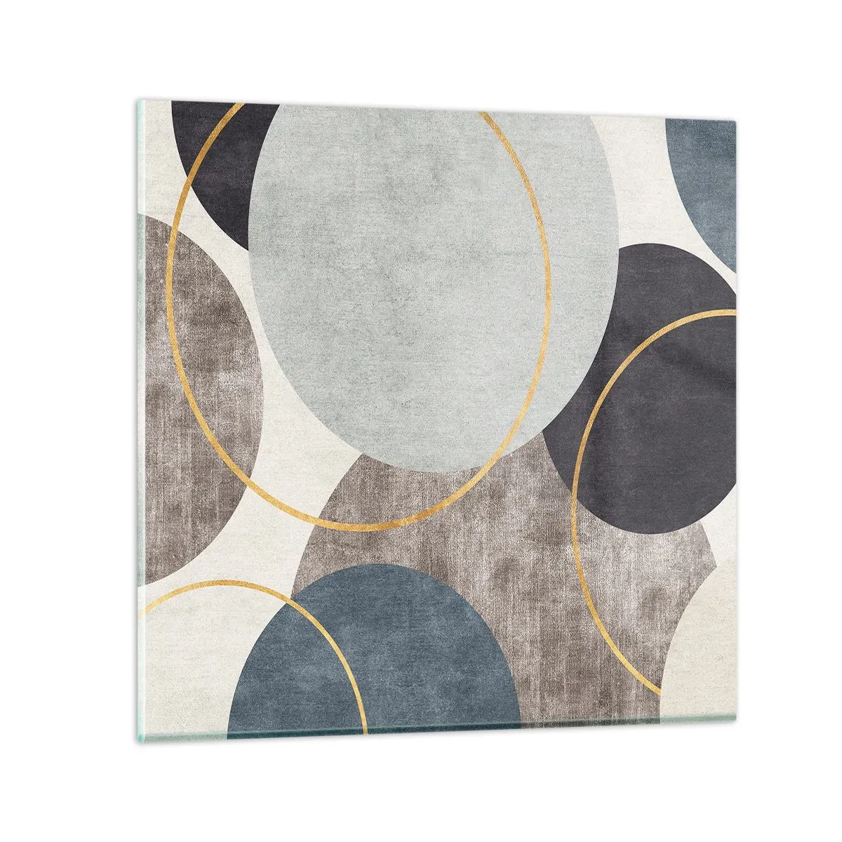 Glass picture - Wheel after Wheel - 50x50 cm