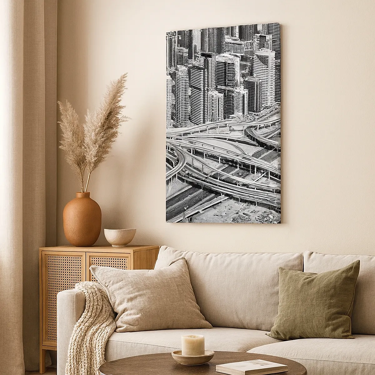 Canvas picture - Dubai - Impossible City - 50x70 cm