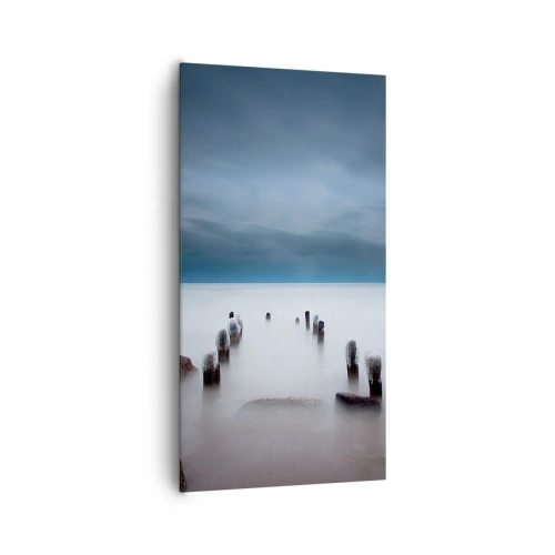 Canvas picture - Pensive Lake - 65x120 cm