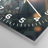 Clock face with numbers