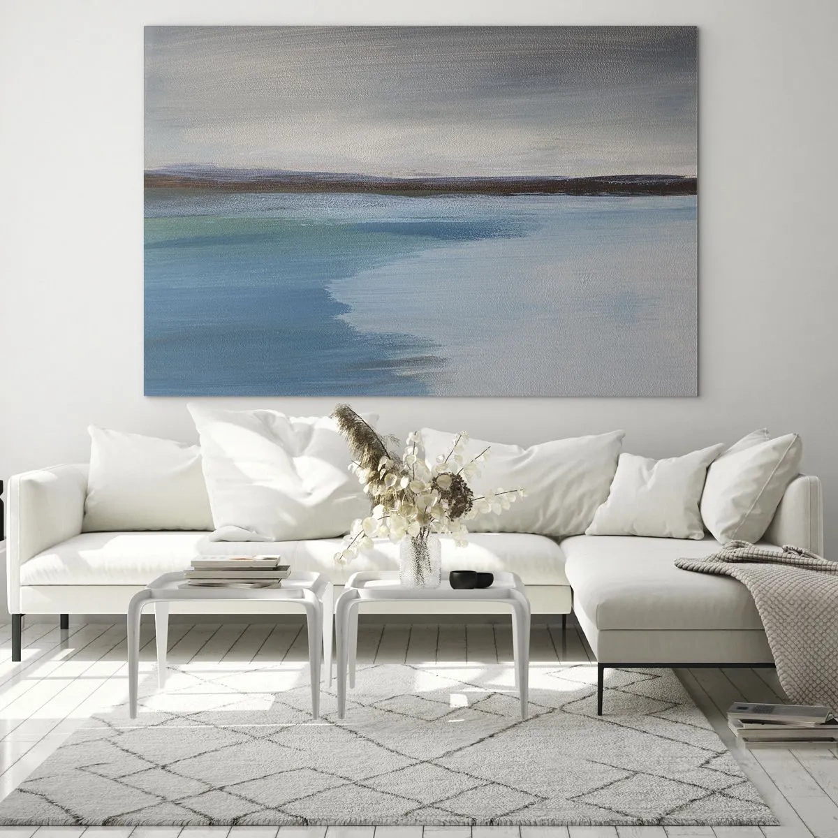 Glass picture - Horizontal Landscape - 100x70 cm