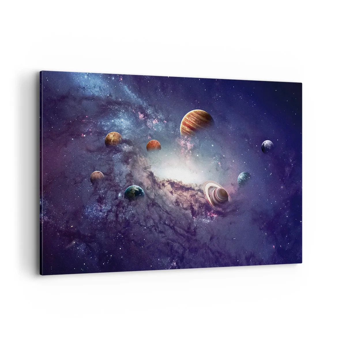 Canvas picture - Solar-Dancing System - 120x80 cm