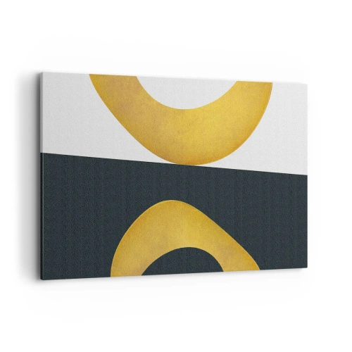 Canvas picture - First Of All: Gold - 120x80 cm