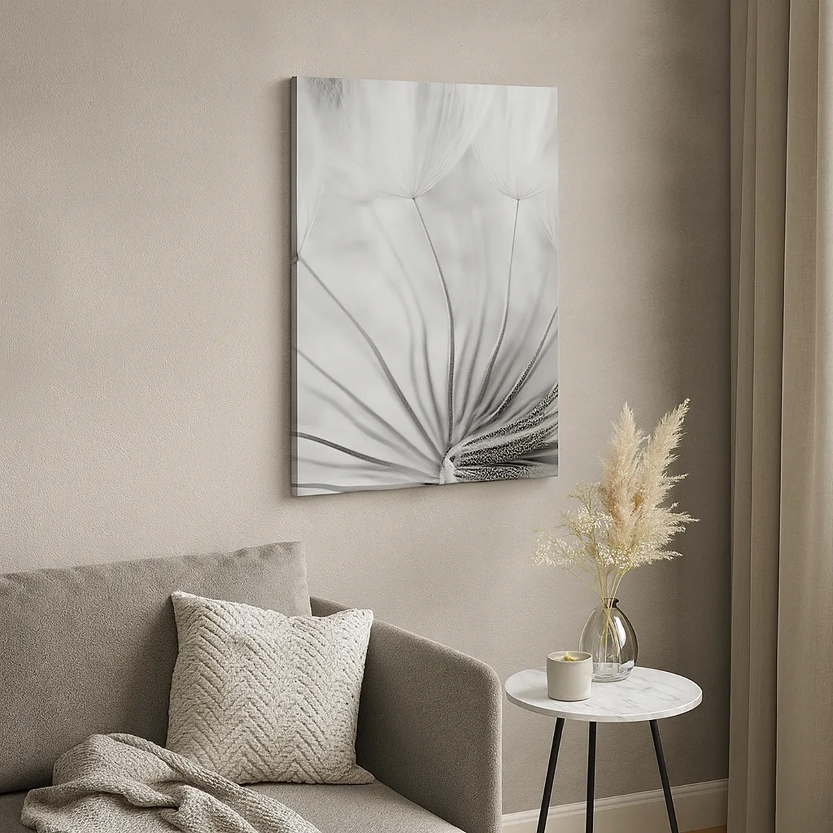 Canvas picture - Dandelion Kites - 50x70 cm