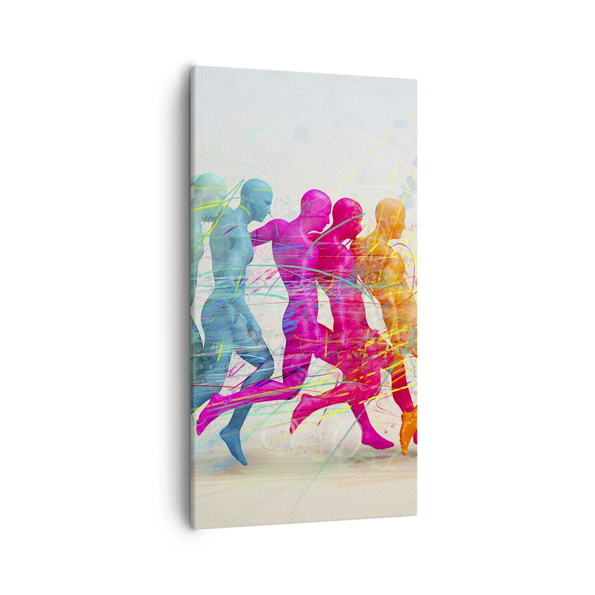 Canvas picture - Harmony of Movement - 55x100 cm