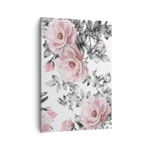 Canvas picture - Getting Lost in Rose Flowers - 70x100 cm