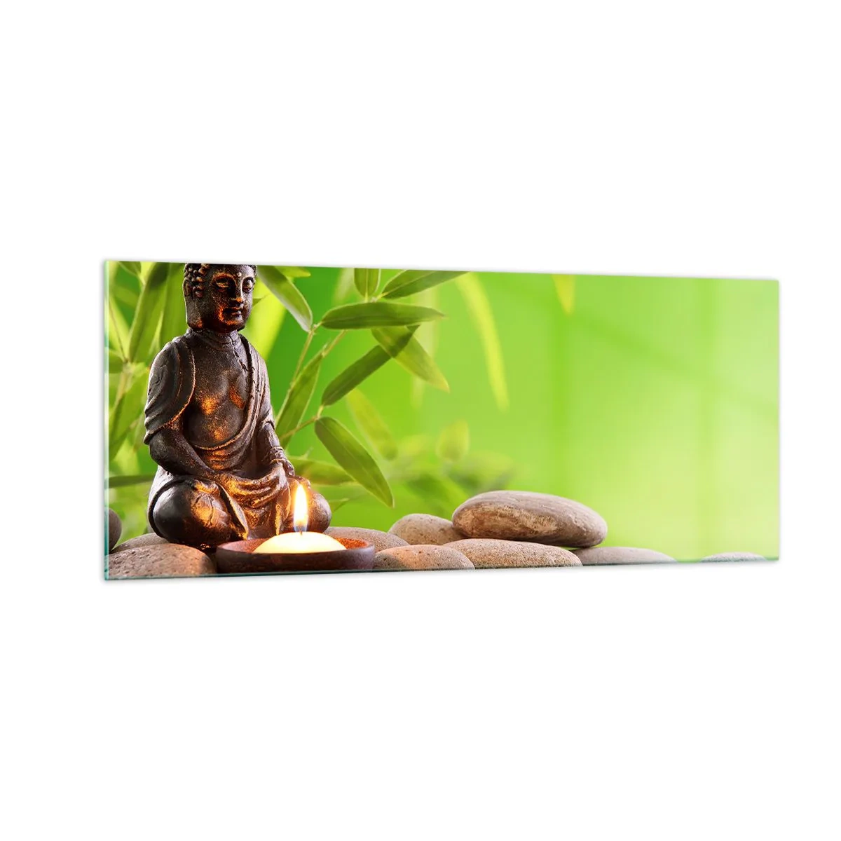 Glass picture - Life Is Beautiful - 100x40 cm