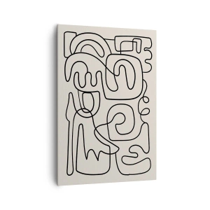 Canvas picture - Tracing - 70x100 cm