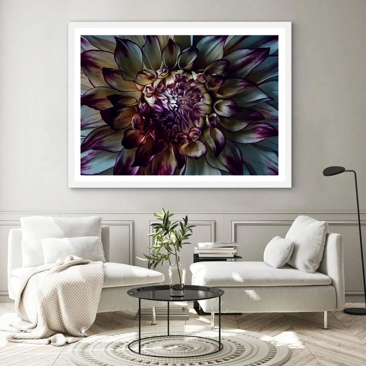 Poster in white frmae - The Blossoming of Youth - 70x50 cm