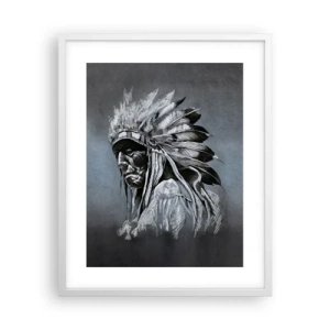 Poster in white frmae - Return to the Roots - 40x50 cm