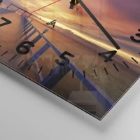 Clock face with numbers