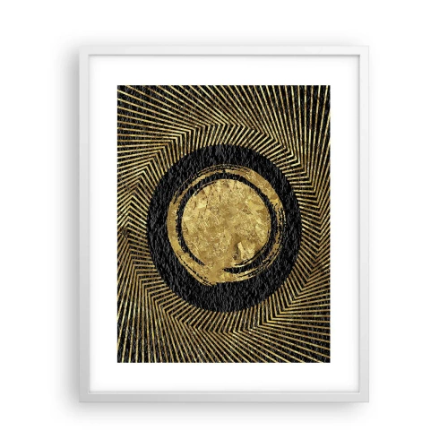 Poster in white frmae - Composition Glamour - 40x50 cm