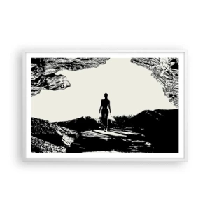 Poster in white frmae - New Look - 91x61 cm