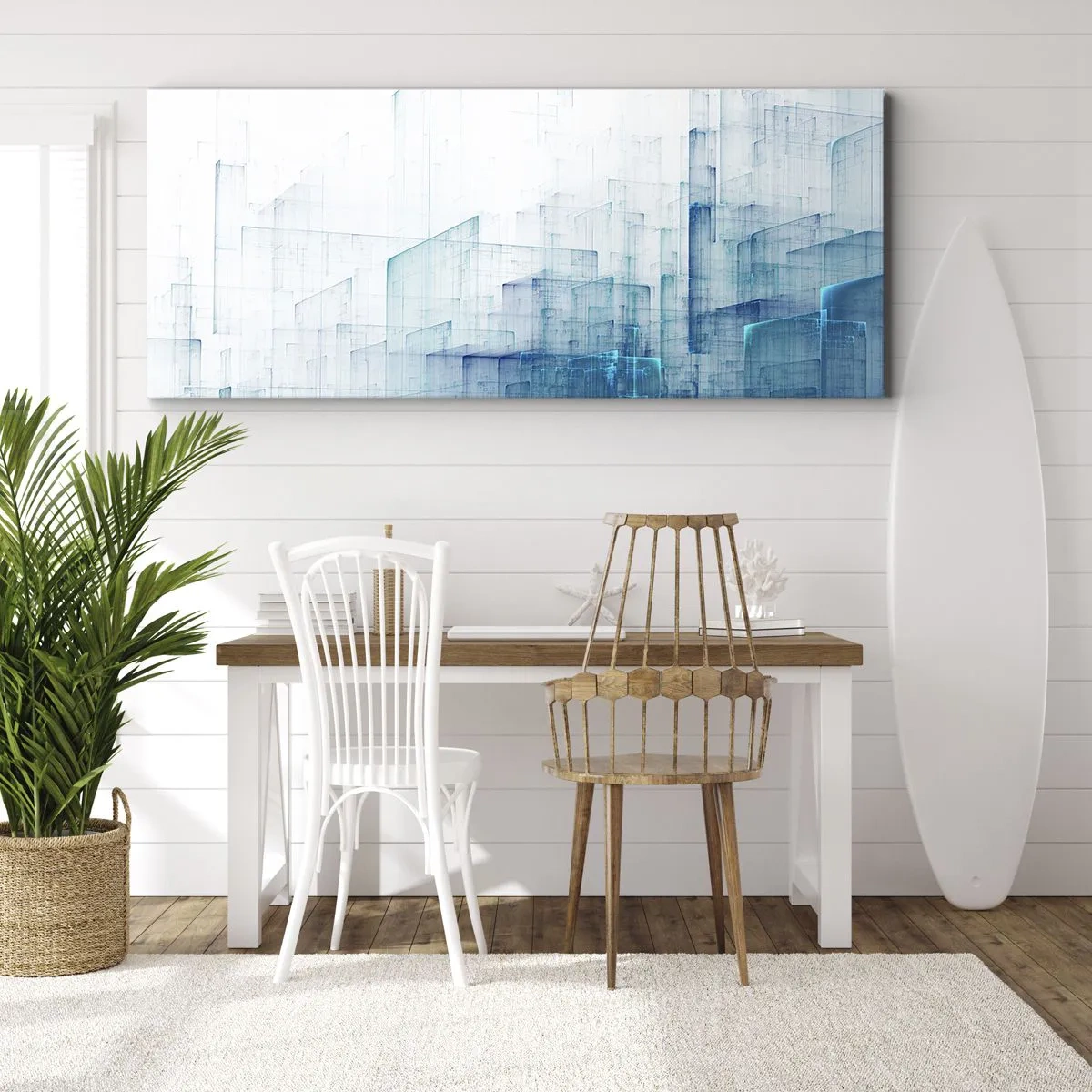 Canvas picture - And There Was Space - 120x50 cm