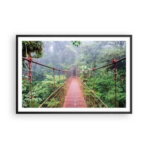 Poster in black frame - Suspended above Crowns - 91x61 cm