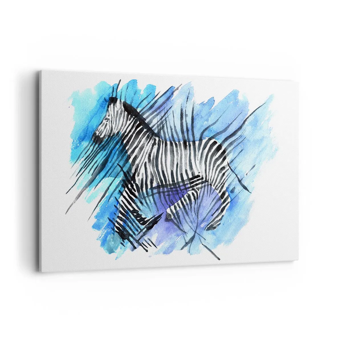 Canvas picture - Hidden in Stripes - 120x80 cm