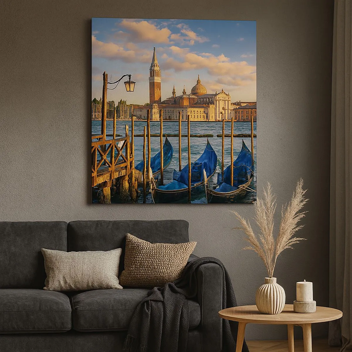 Canvas picture - Temple of Nature - 30x30 cm