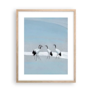 Poster in light oak frame - After a Hot Day - 40x50 cm