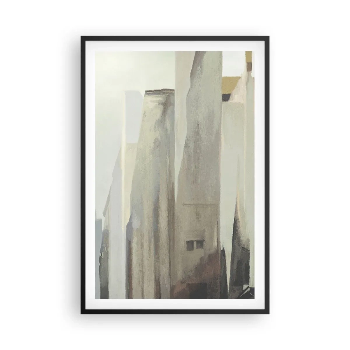 Poster in black frame - Dream of a City - 61x91 cm
