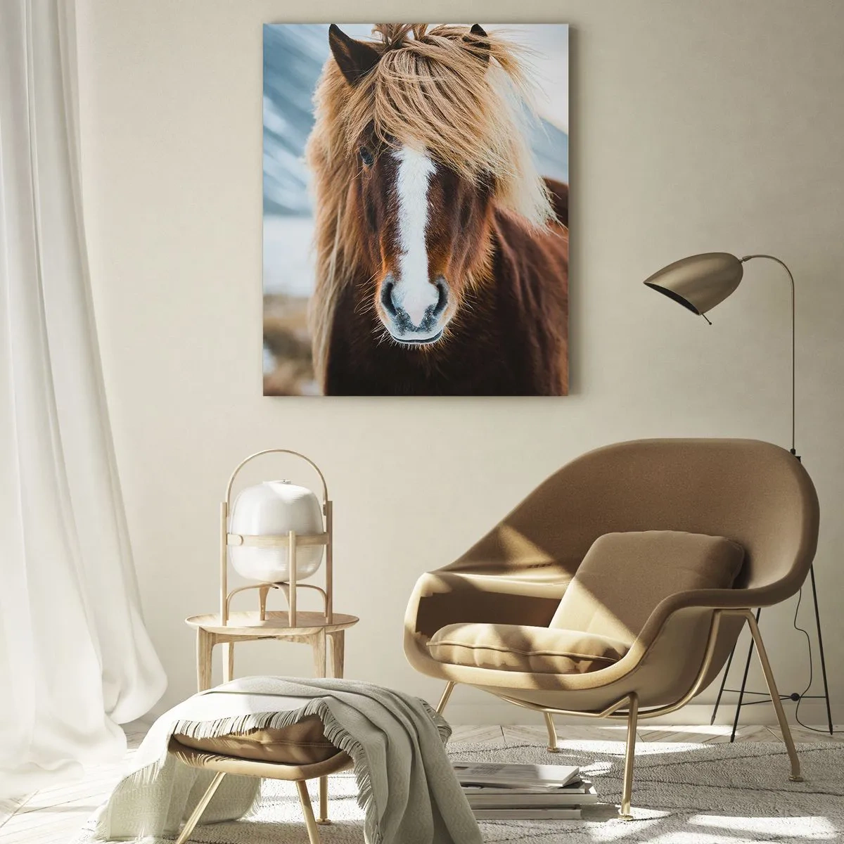 Glass picture - Can You Feel the Freedom? - 50x70 cm