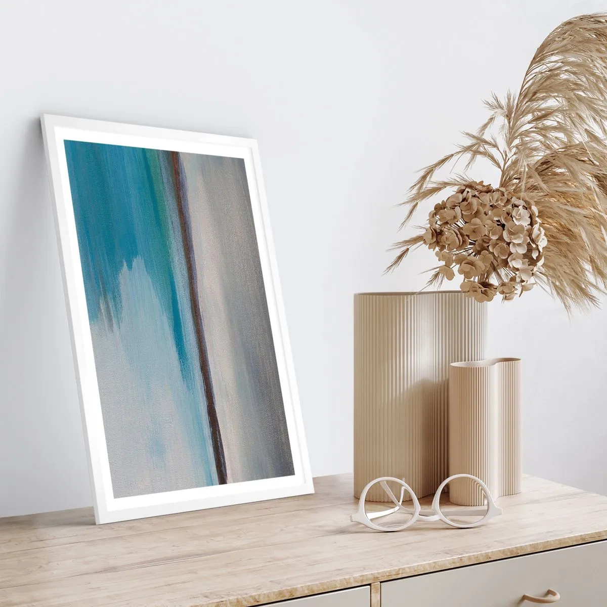 Poster in white frmae - Horizontal Landscape - 30x40 cm