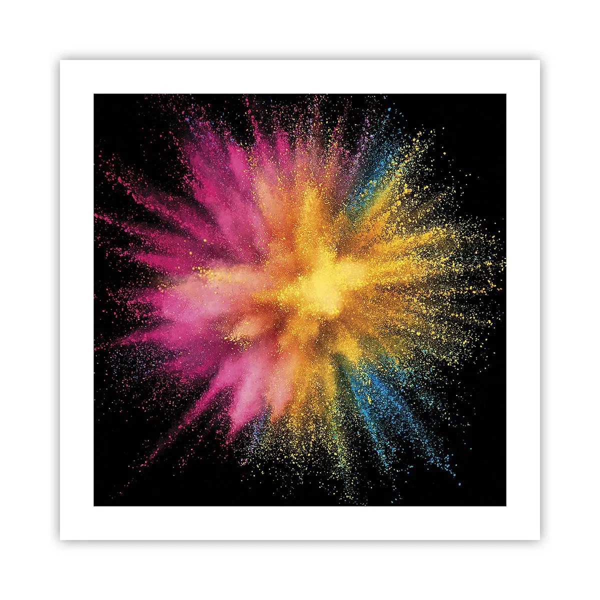 Poster - Birth of Colours - 50x50 cm
