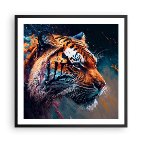 Poster in black frame - Wild Beauty - 60x60 cm