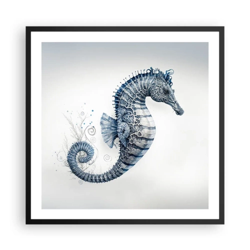 Poster in black frame - Subtle Joke of Nature - 60x60 cm