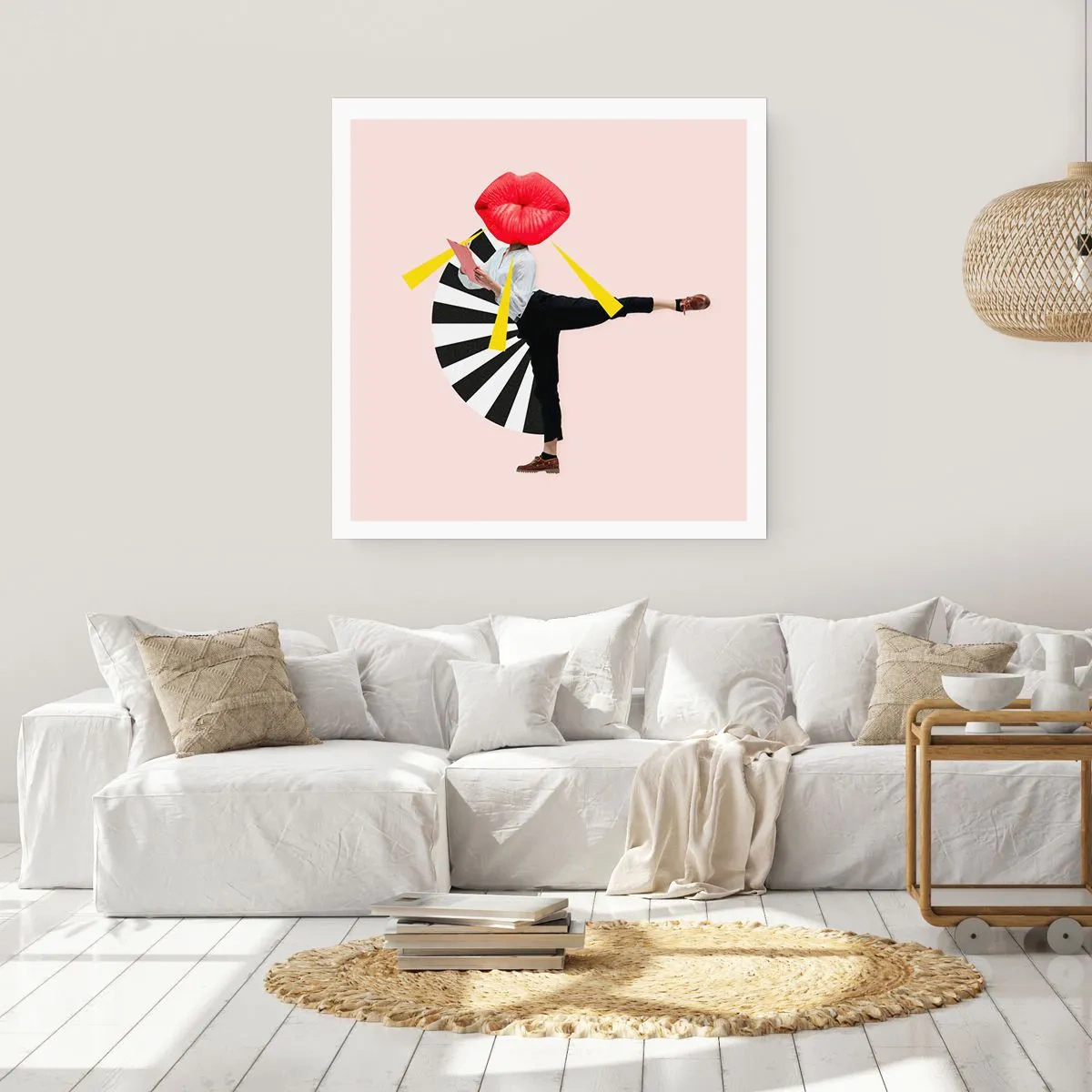Poster - Surrealistic Pop-Art. - 40x40 cm