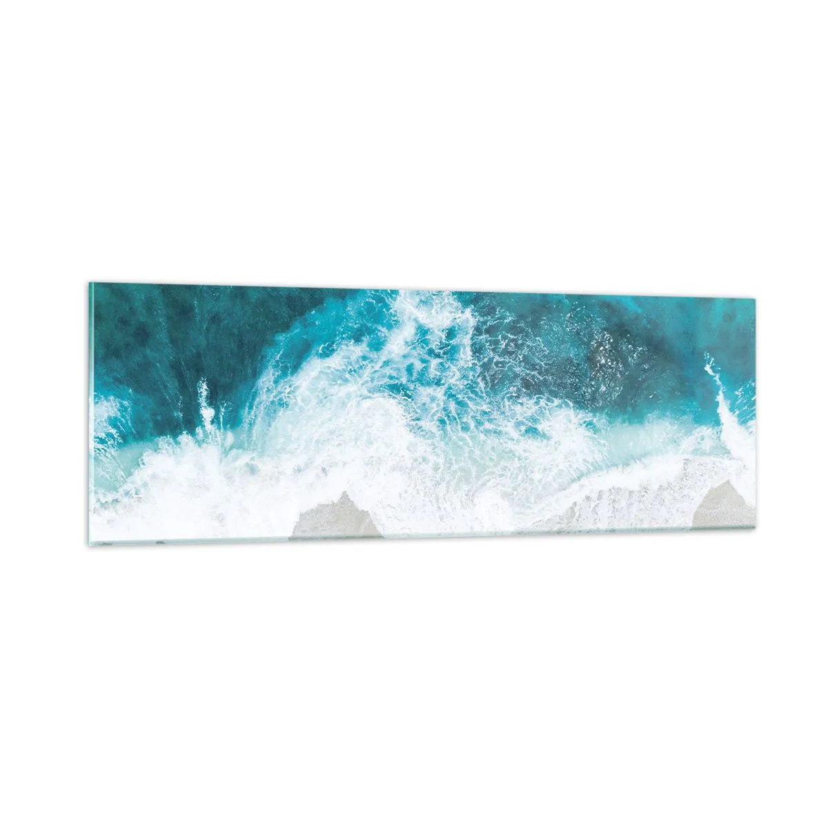Glass picture - Natural Caress - 90x30 cm