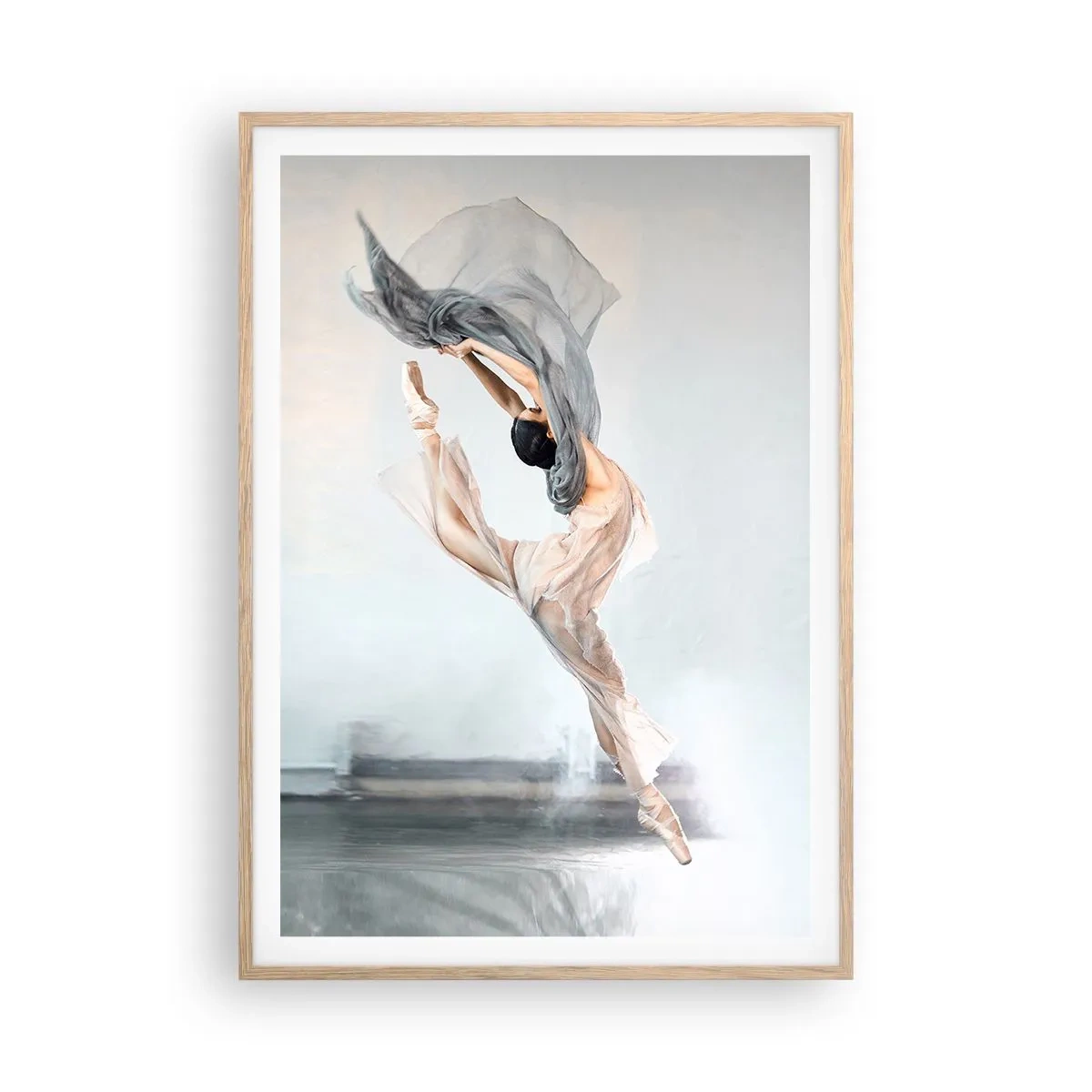 Poster in light oak frame - In Dancing Exaltation - 70x100 cm