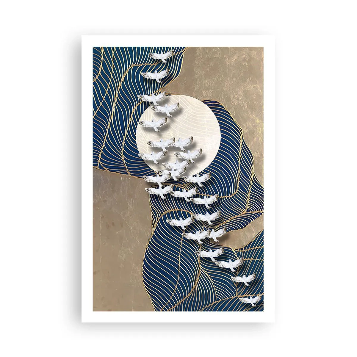 Poster - Freedom, Travel, Community - 61x91 cm