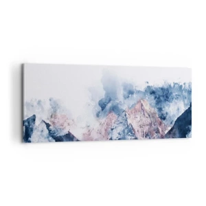 Canvas picture - Those Summits! - 100x40 cm