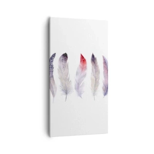 Canvas picture - Delicate Like Pink Fog - 55x100 cm