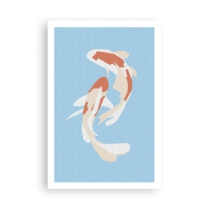 Poster - Spontaneous Synchronised Swim - 61x91 cm