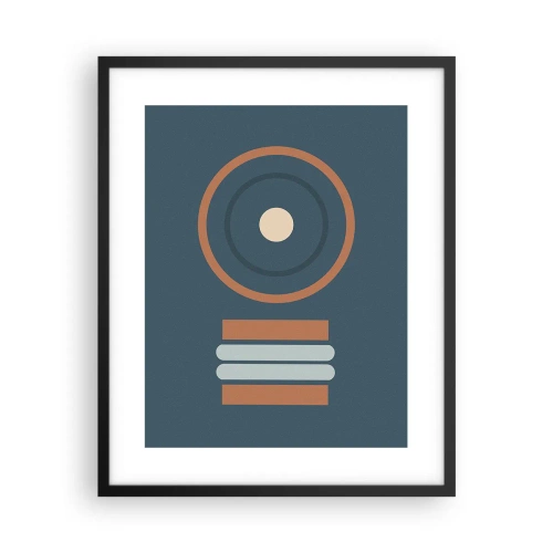 Poster in black frame - The Matter of Things - 40x50 cm