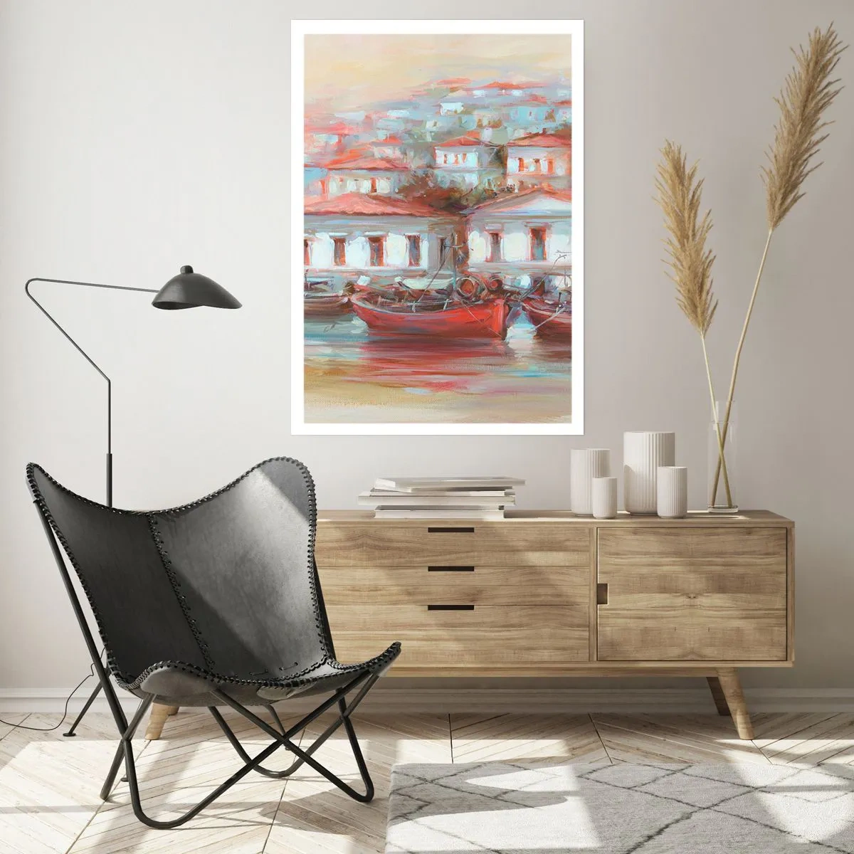 Poster - Happy Town - 50x70 cm