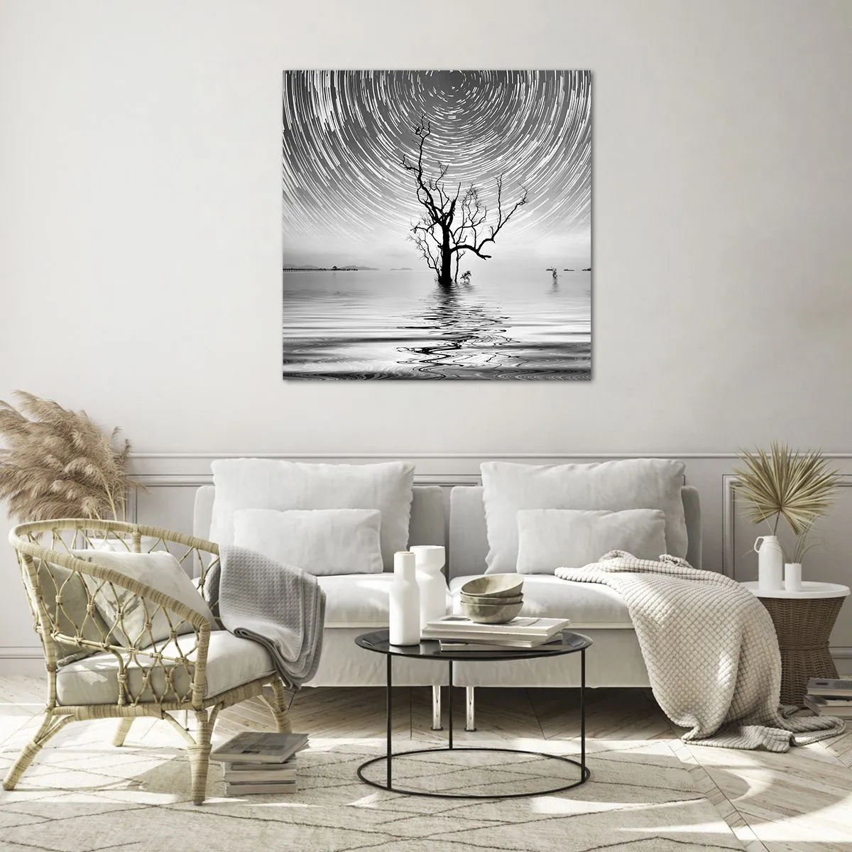 Glass picture - Symphony of Nature - 70x70 cm