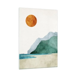 Glass picture - Proper Landscape - 50x70 cm