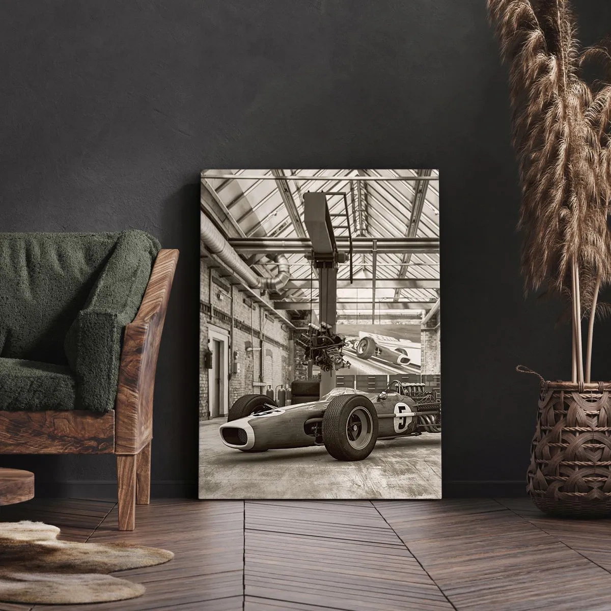 Canvas picture - Rest of the Winner - 80x120 cm