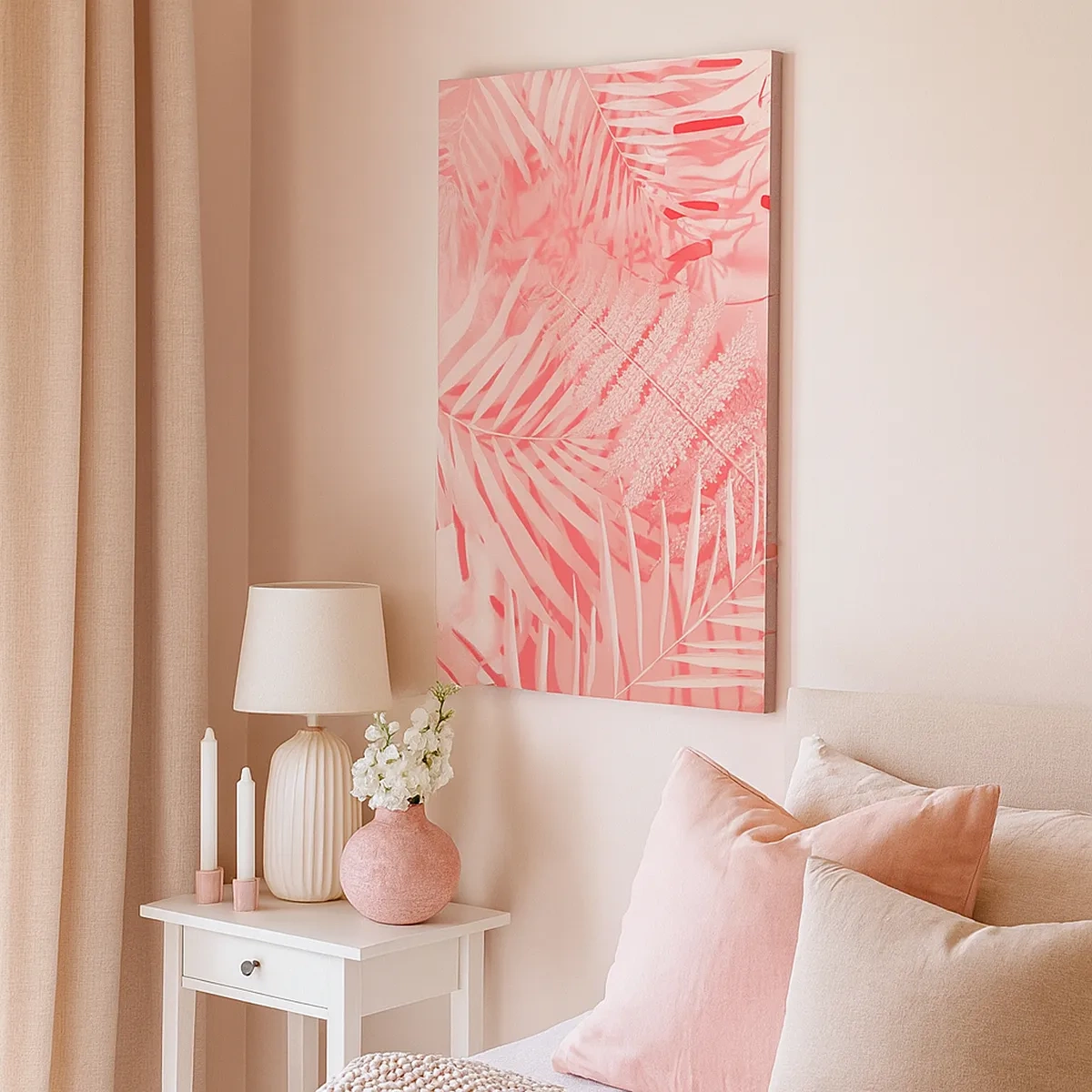 Canvas picture - Pink Concept - 50x70 cm